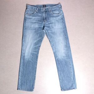 Citizens of Humanity Gage Classic Straight Stretch Jeans 34x32 Blue Made in USA